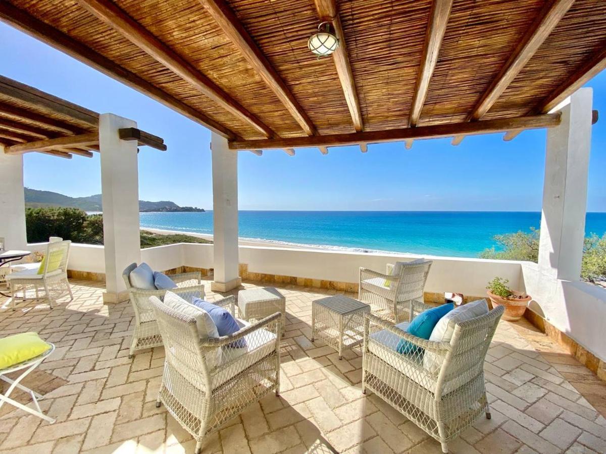 Beachfront House Geremeas Sardegnaアパートメント エクステリア 写真