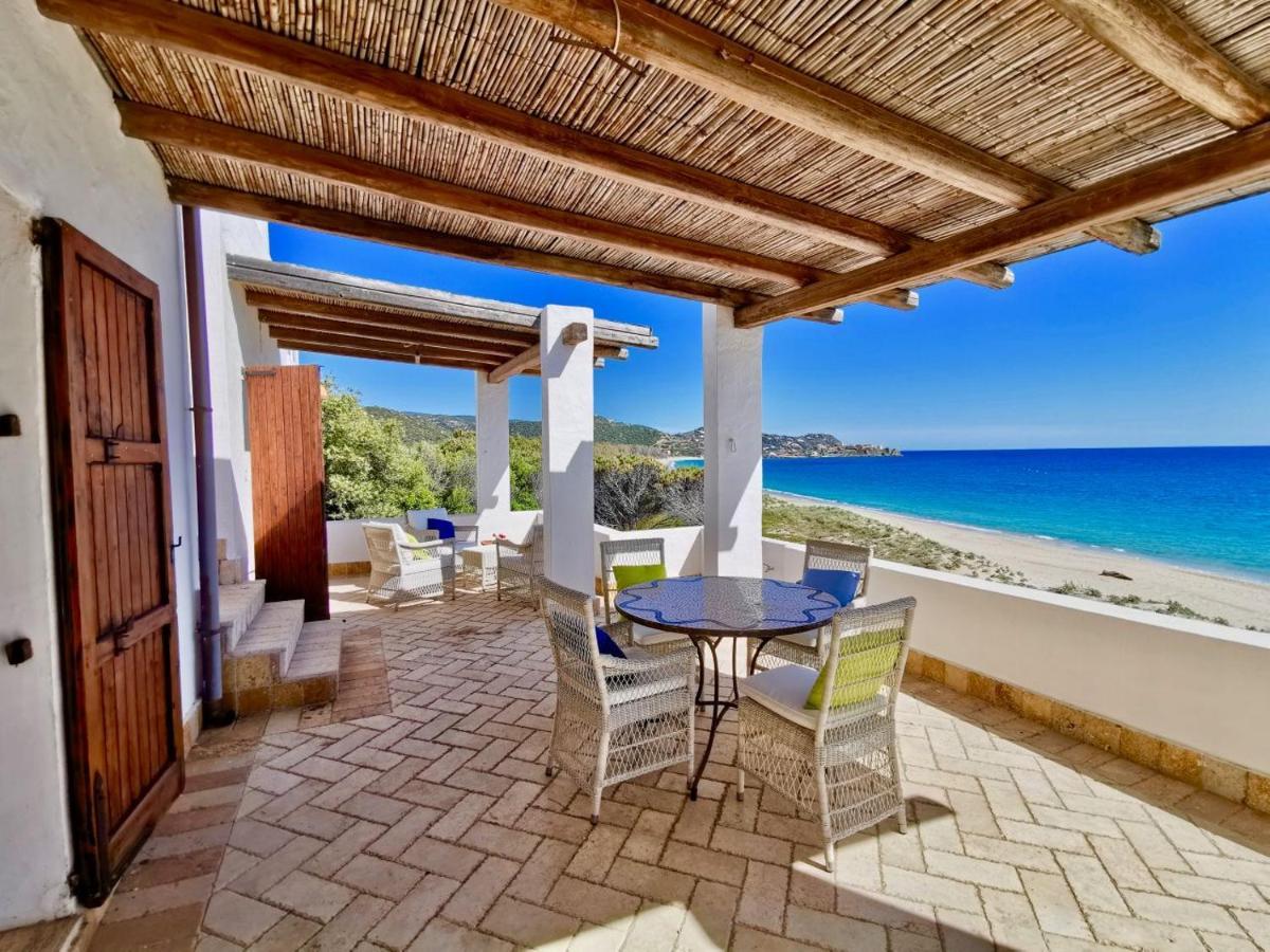 Beachfront House Geremeas Sardegnaアパートメント エクステリア 写真