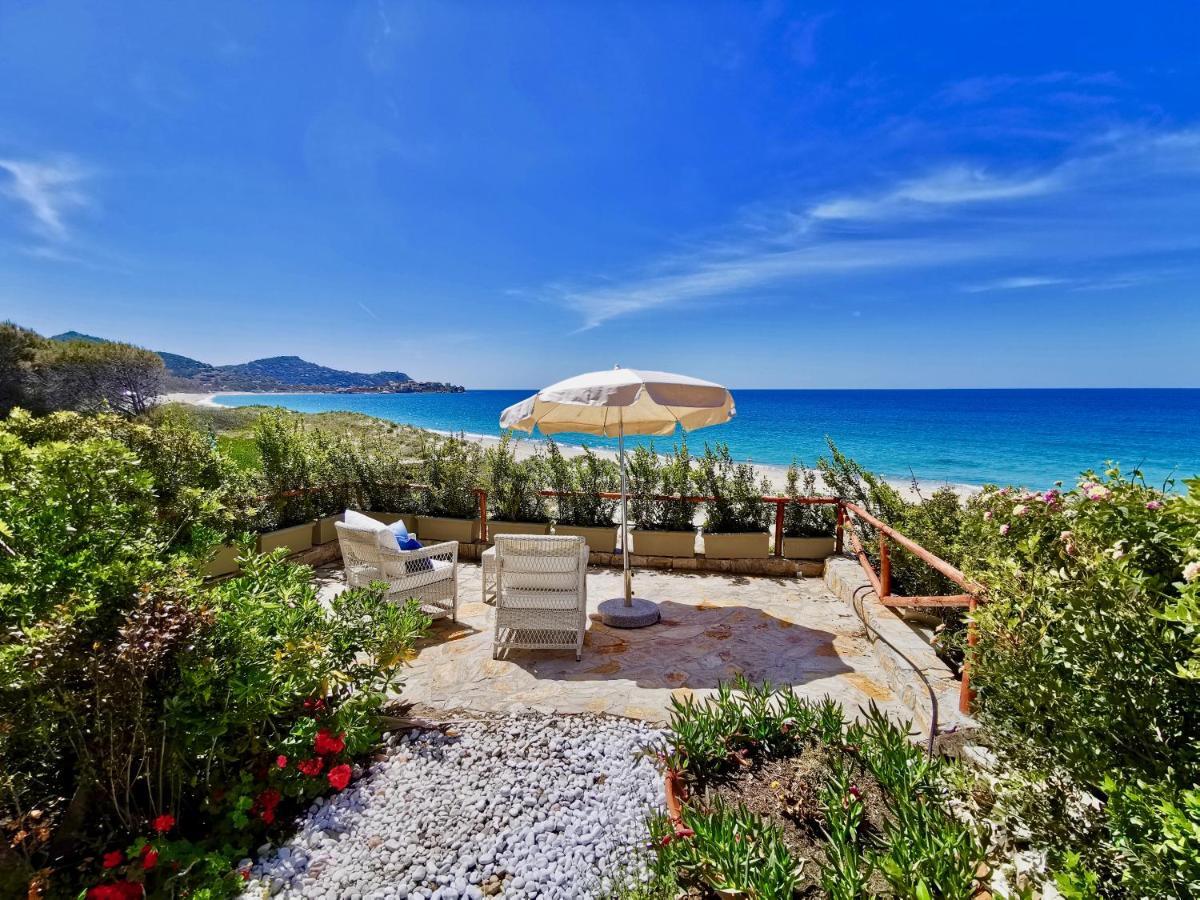 Beachfront House Geremeas Sardegnaアパートメント エクステリア 写真